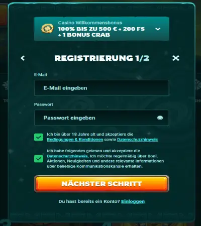 Playio Registration